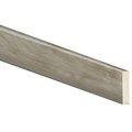 Inteplast Group Baseboard Moulding, 8 ft L, 212 in W, 12 in Thick, Square Edge Profile, Polystyrene 80250800504